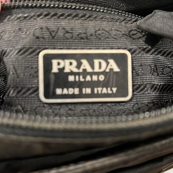 Prada Metropoli Vintage Black Nylon Tote with Auth Card EUC - Picture 17 of 17